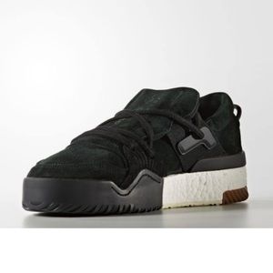 Alexander Wang x Adidas AW BBall Dark Green shoes